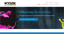 Desktop Screenshot of kds-logistik.de