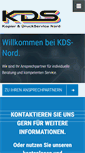 Mobile Screenshot of kds-logistik.de
