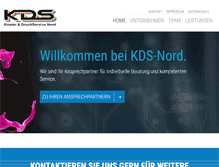 Tablet Screenshot of kds-logistik.de